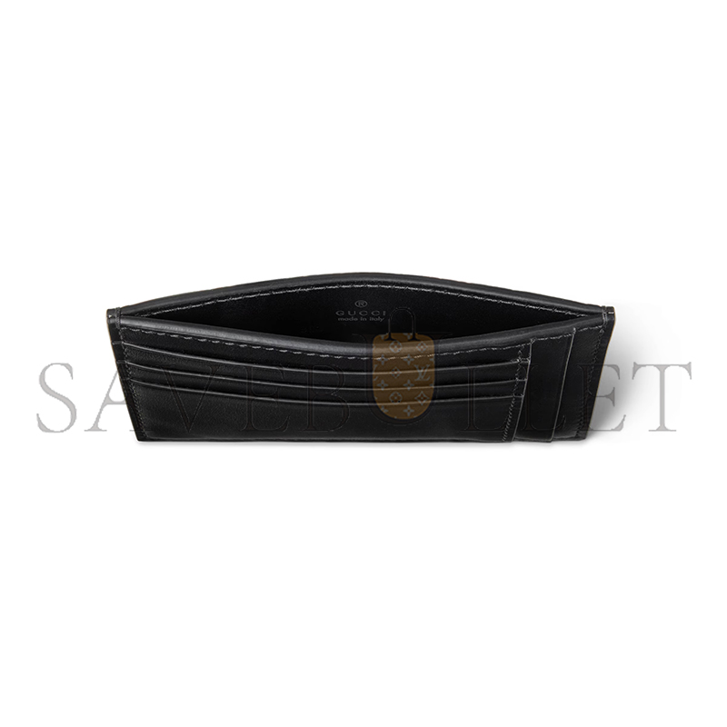 GUCCI MAXI GG CARD CASE 81268 (12*8cm) GUCCI MAXI GG CARD CASE 81268 (12*8cm)